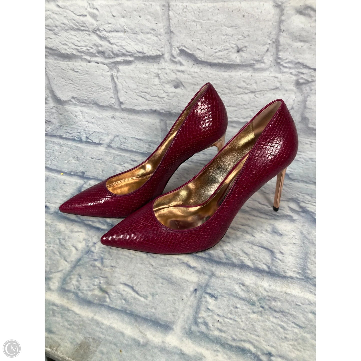 Shoes Heels Stiletto By Clothes Mentor In Purple, Size: 8.5