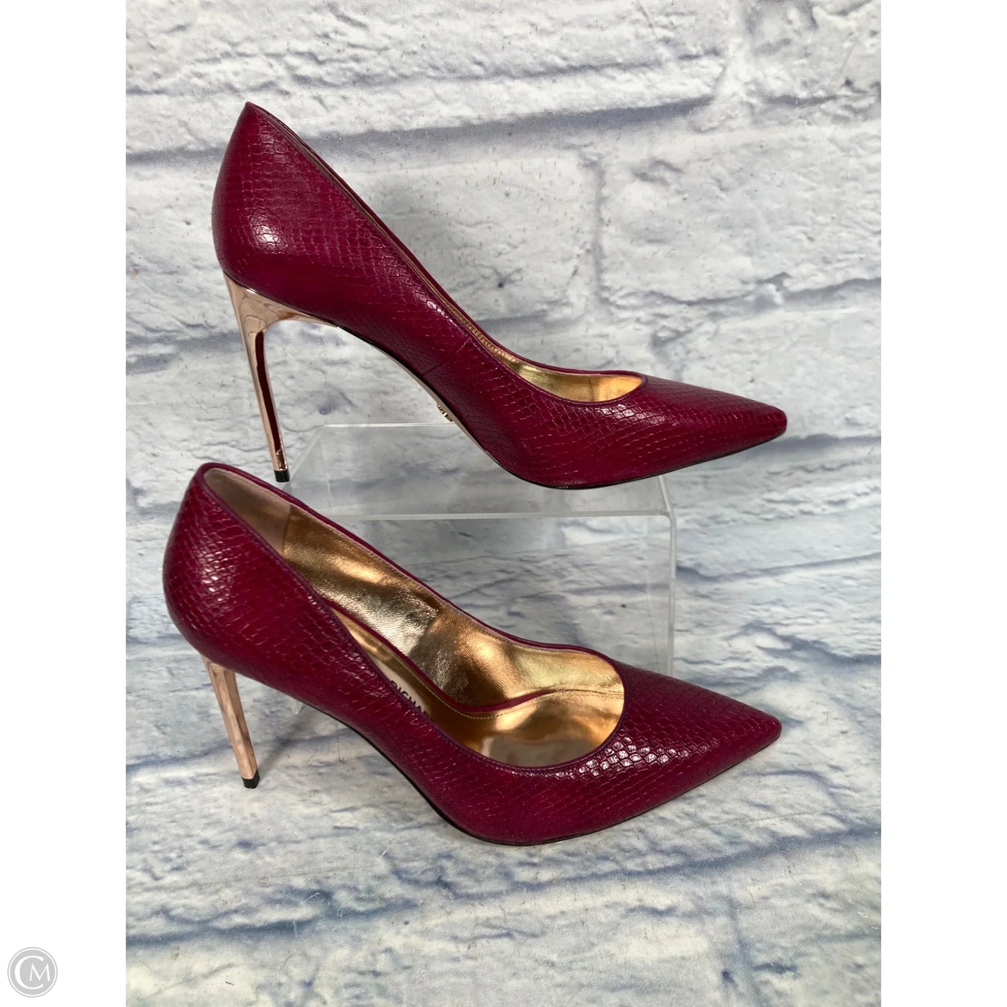 Shoes Heels Stiletto By Clothes Mentor In Purple, Size: 8.5