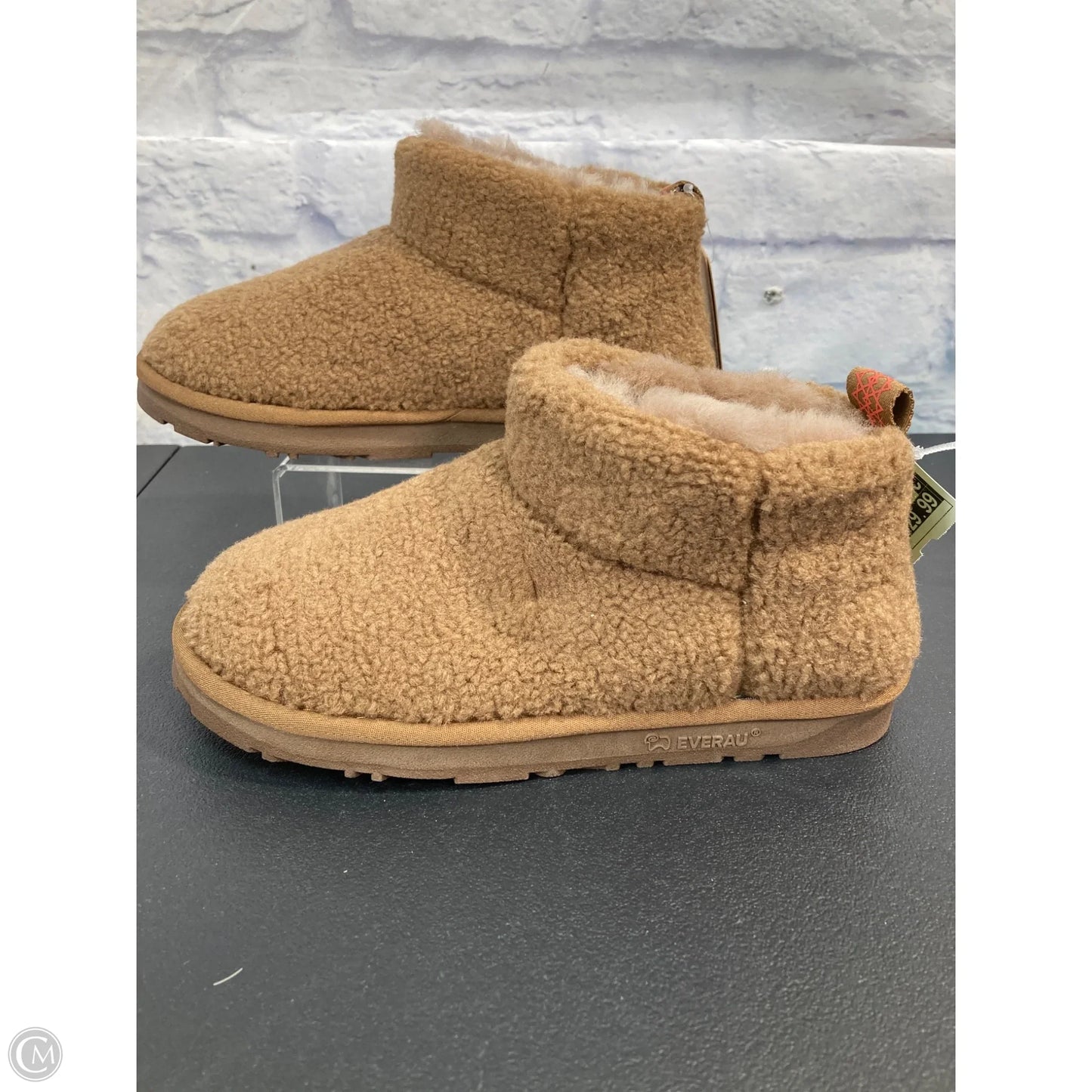 Boots Snow By Clothes Mentor In Brown, Size: 9.5