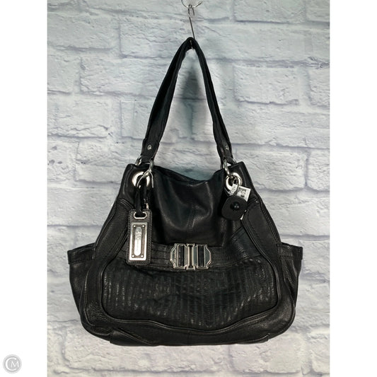 Handbag Leather By B. Makowsky, Size: Large