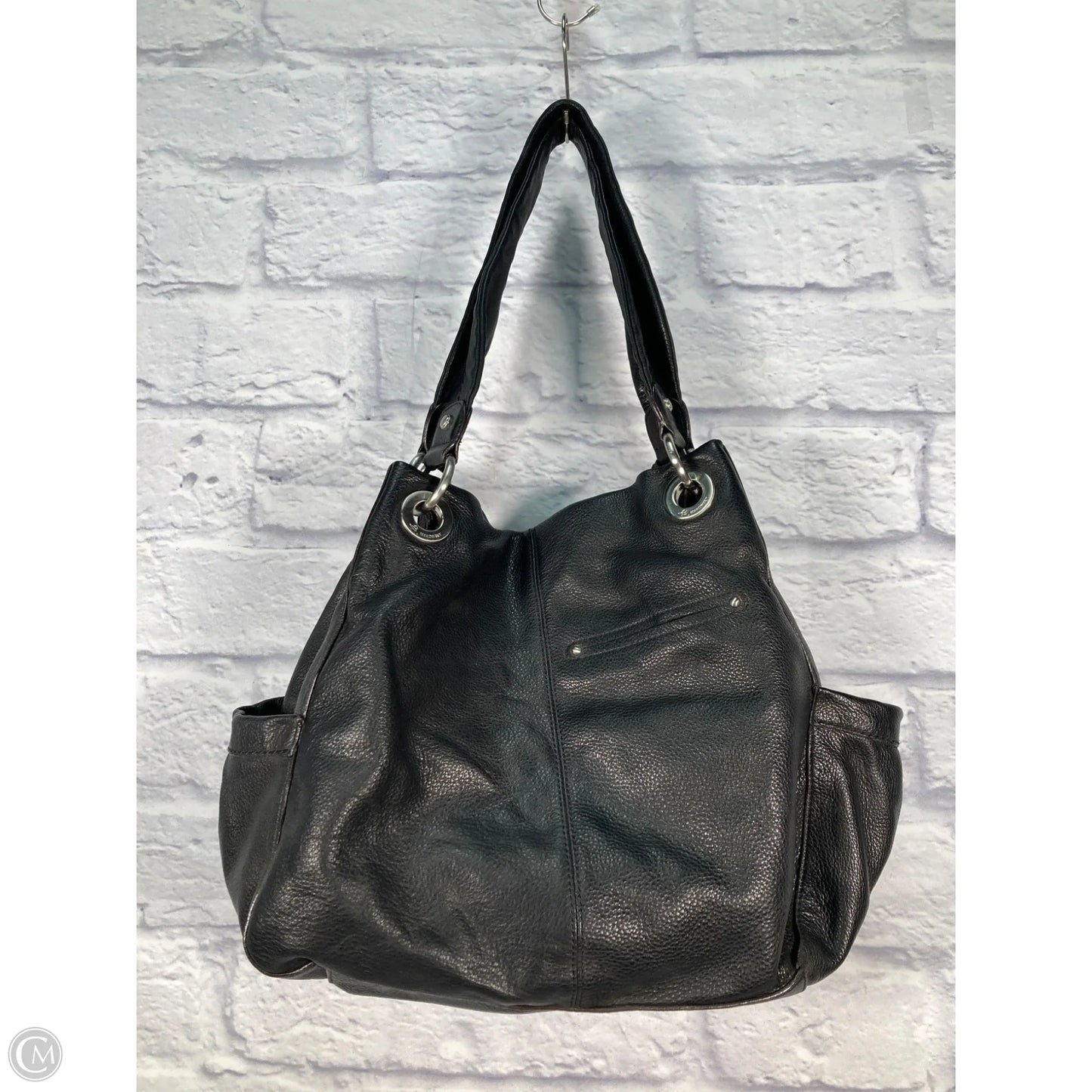 Handbag Leather By B. Makowsky, Size: Large