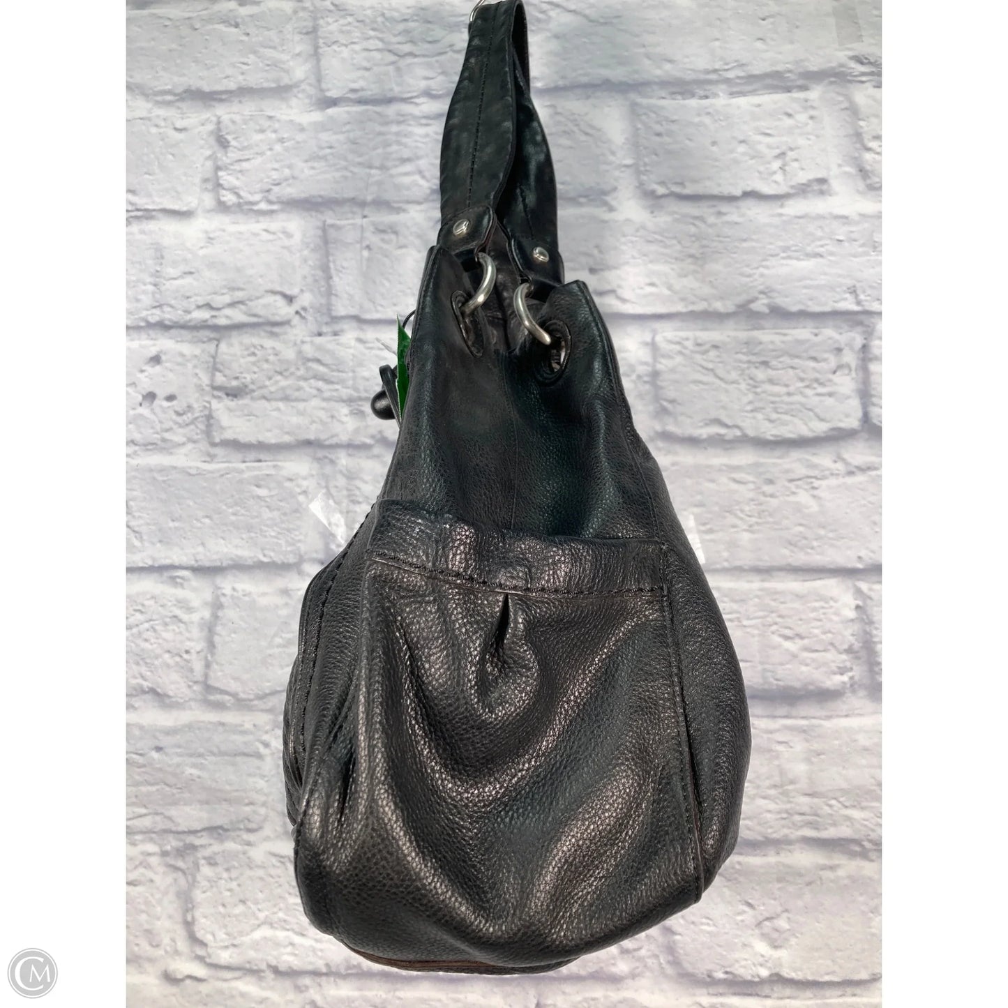 Handbag Leather By B. Makowsky, Size: Large