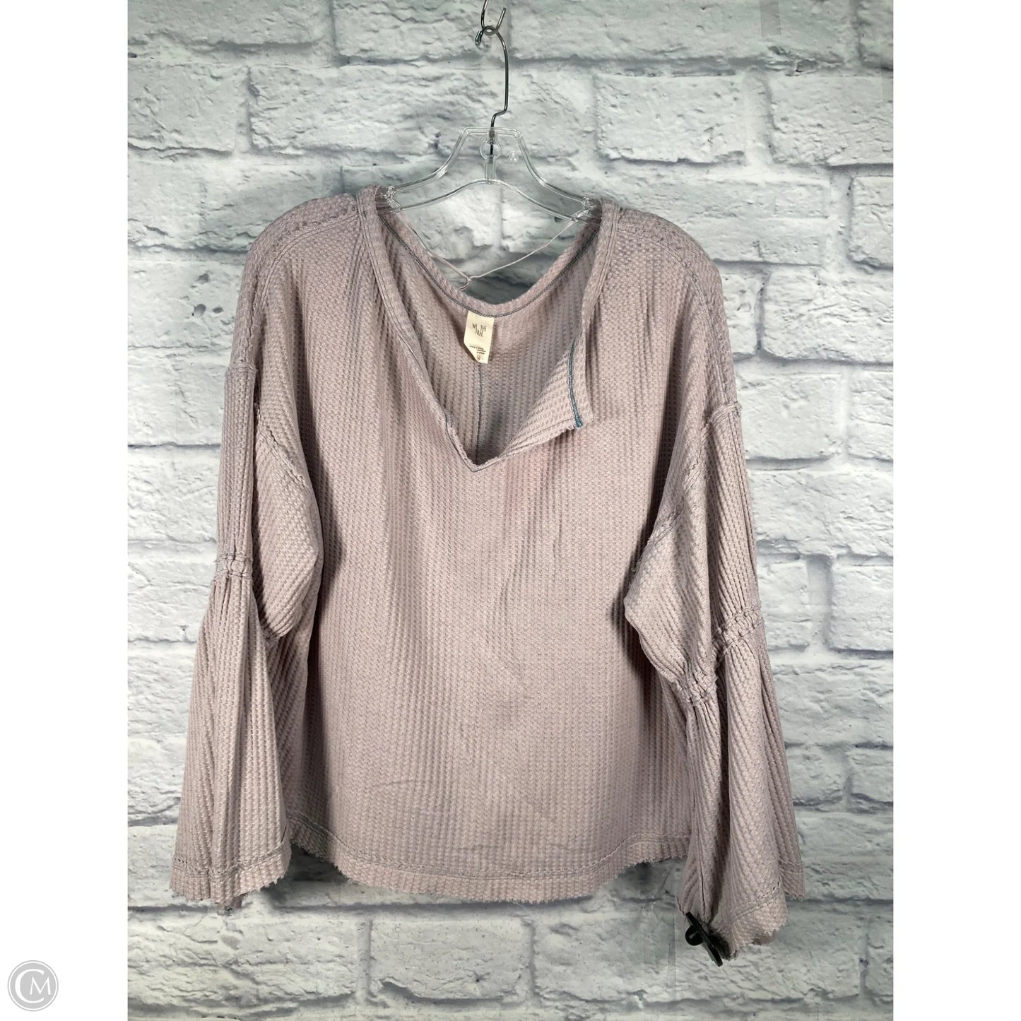 Top Long Sleeve By We The Free In Purple, Size: M