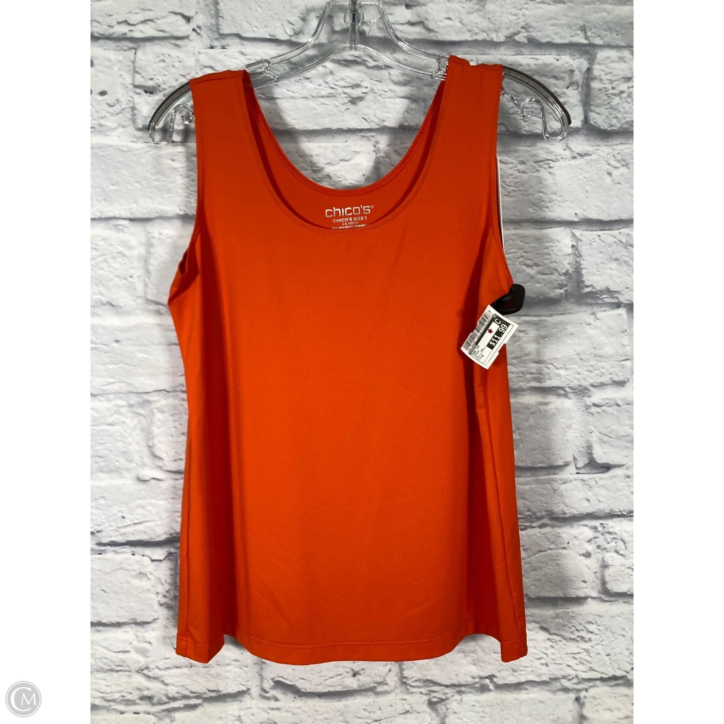 Tank Top By Chicos In Orange, Size: M
