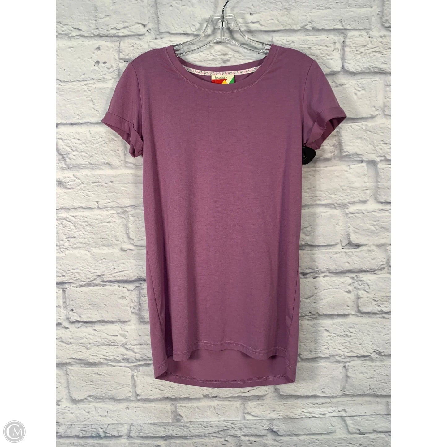 Athletic Top Short Sleeve By Clothes Mentor In Purple, Size: Xxs