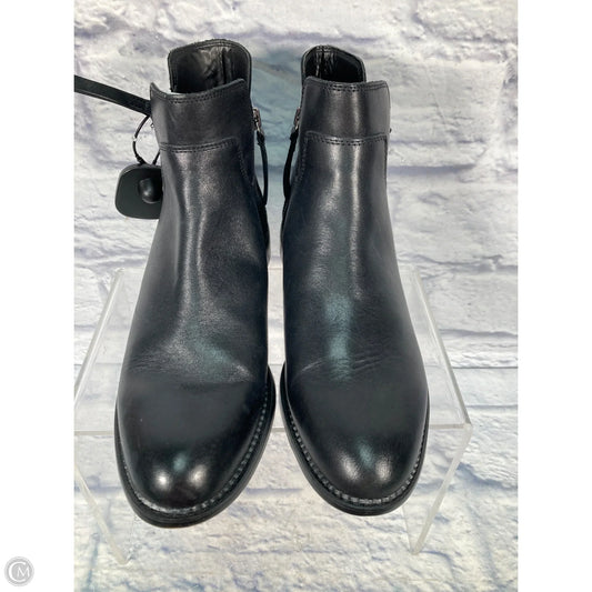 Boots Ankle Heels By Franco Sarto In Black, Size: 8