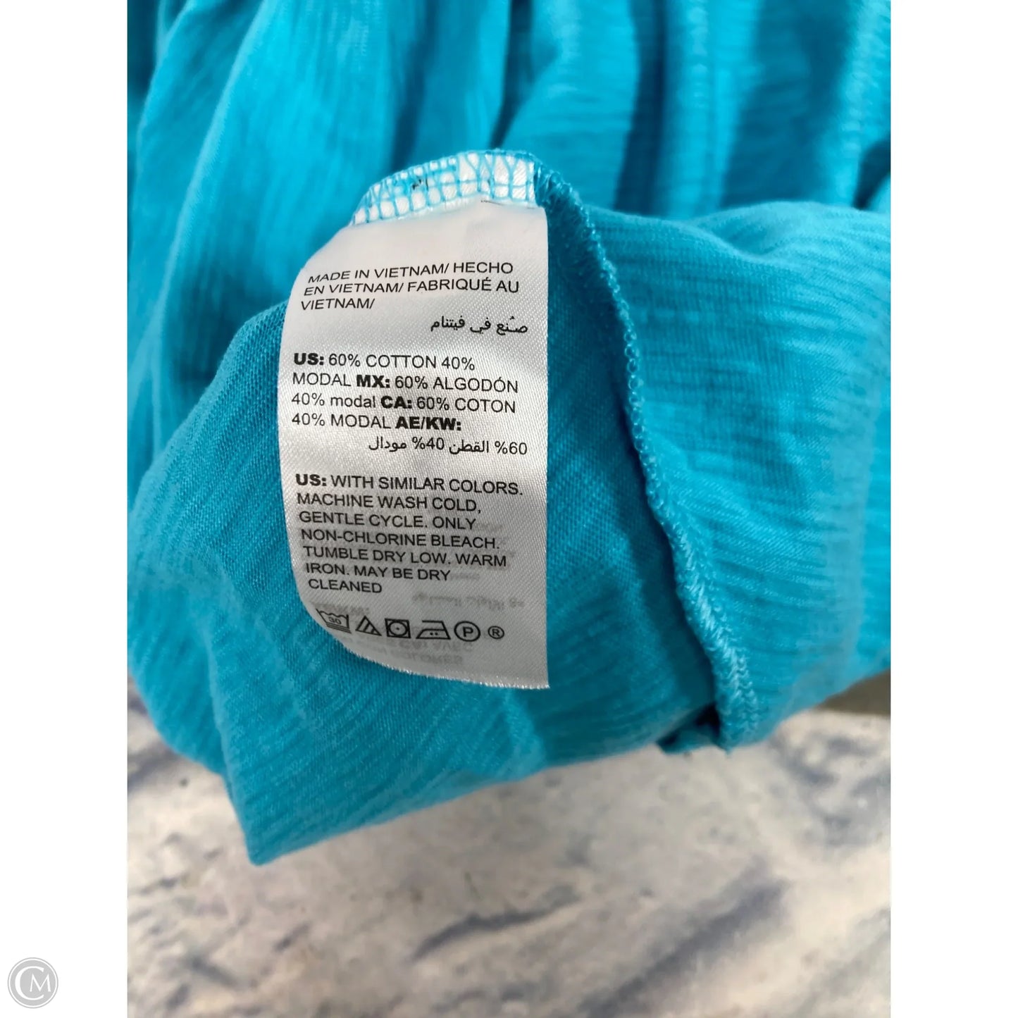 Dress Casual Short By Chicos In Blue, Size: Xl