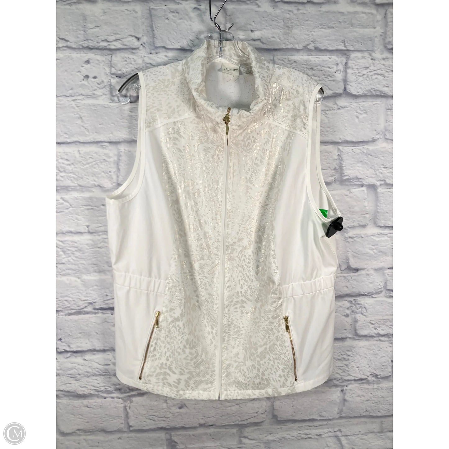 Vest Other By Zenergy By Chicos In White, Size: Xl