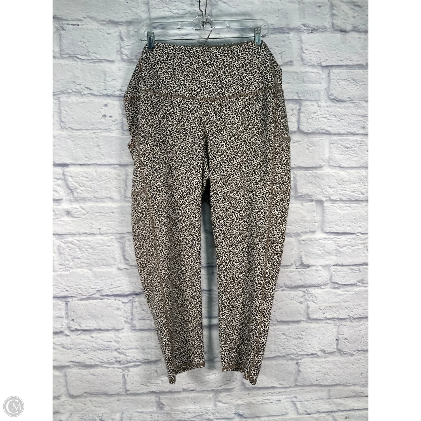 Athletic Leggings By Zenergy By Chicos In Animal Print, Size: Xl