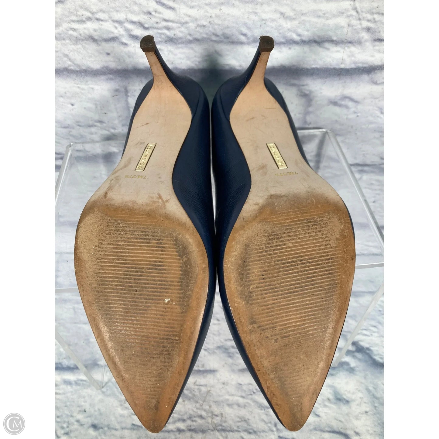 Shoes Heels Stiletto By Louise Et Cie In Blue, Size: 7