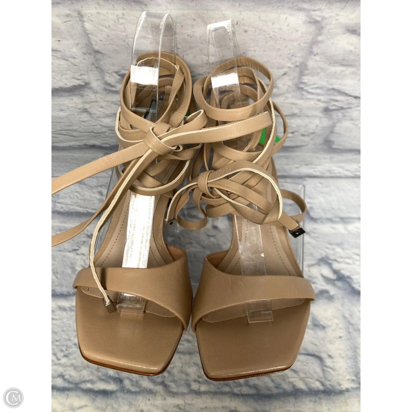 Shoes Heels Stiletto By Schutz In Tan, Size: 5.5