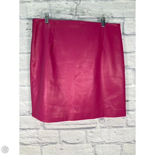 Skirt Mini & Short By Porridge In Pink, Size: 16