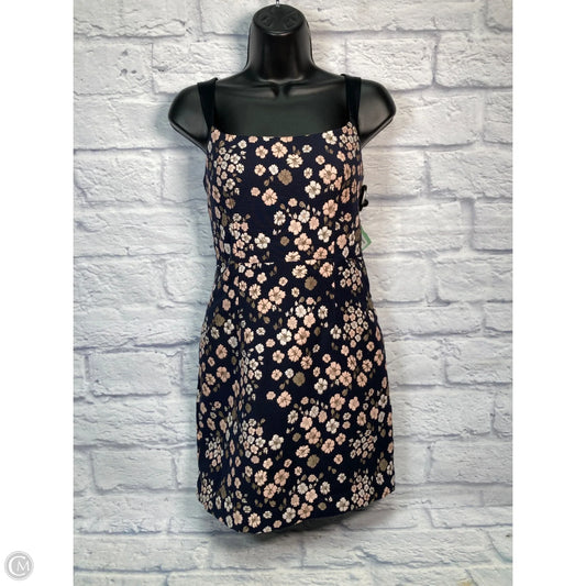 Dress Casual Short By Maeve In Blue & Pink, Size: Xs