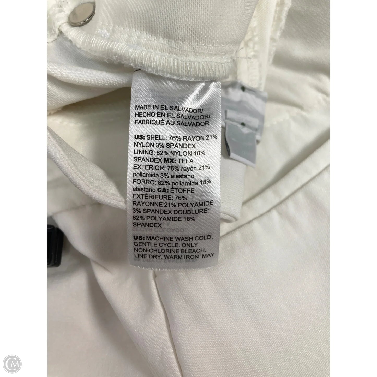 Shorts By Chicos In Cream, Size: 4
