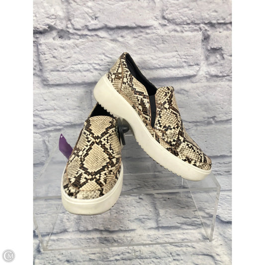 Shoes Sneakers By Vince In Snakeskin Print, Size: 7