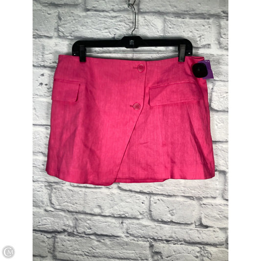 Skirt Mini & Short By Frame In Pink, Size: 12