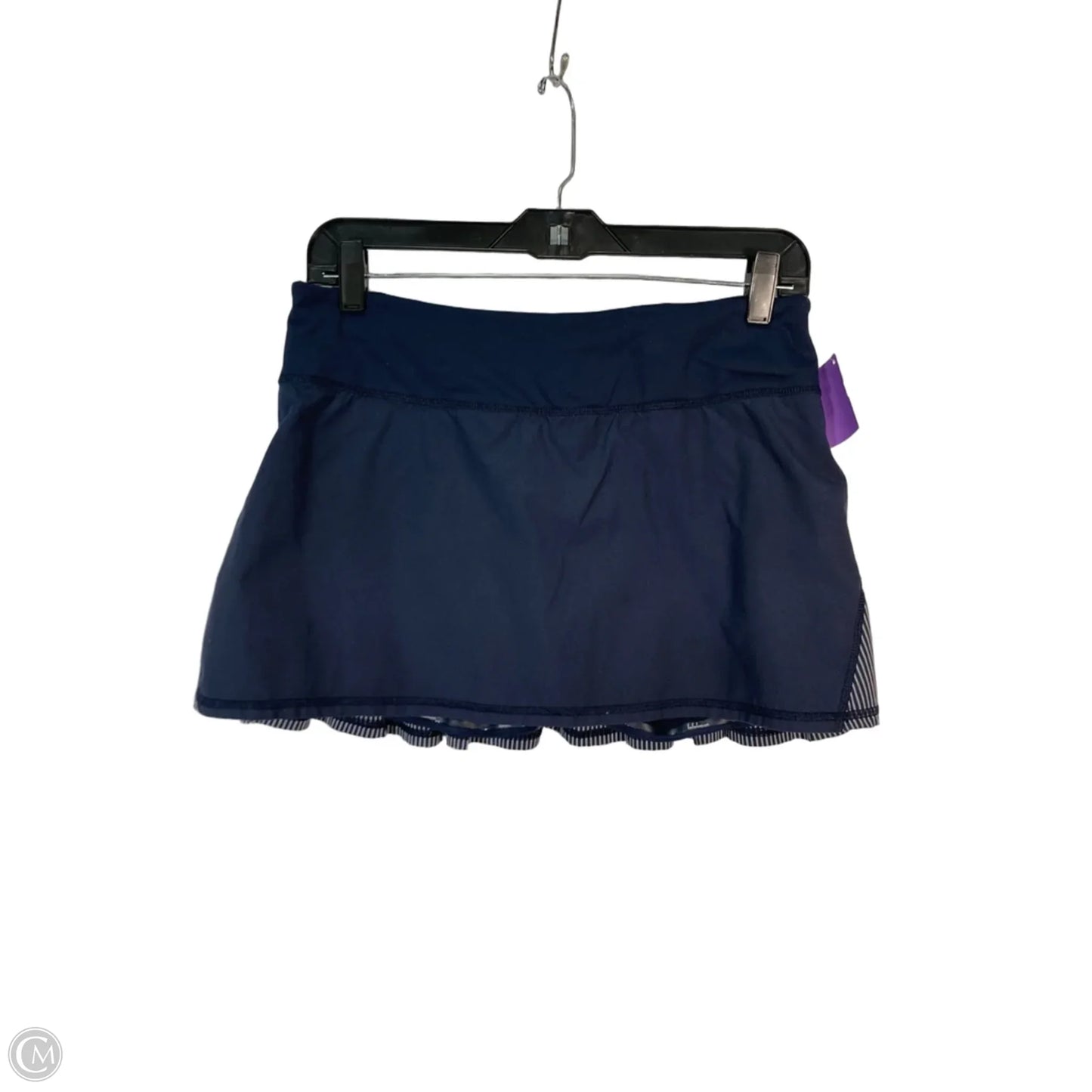 Athletic Skort By Lululemon In Blue, Size: 6