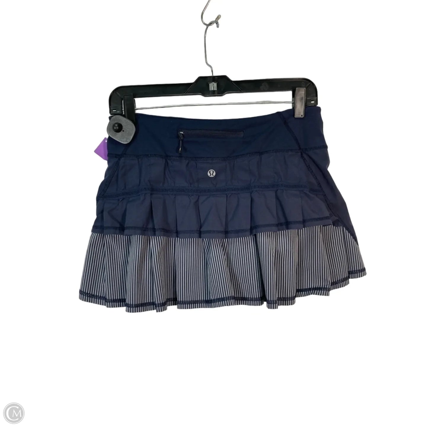 Athletic Skort By Lululemon In Blue, Size: 6
