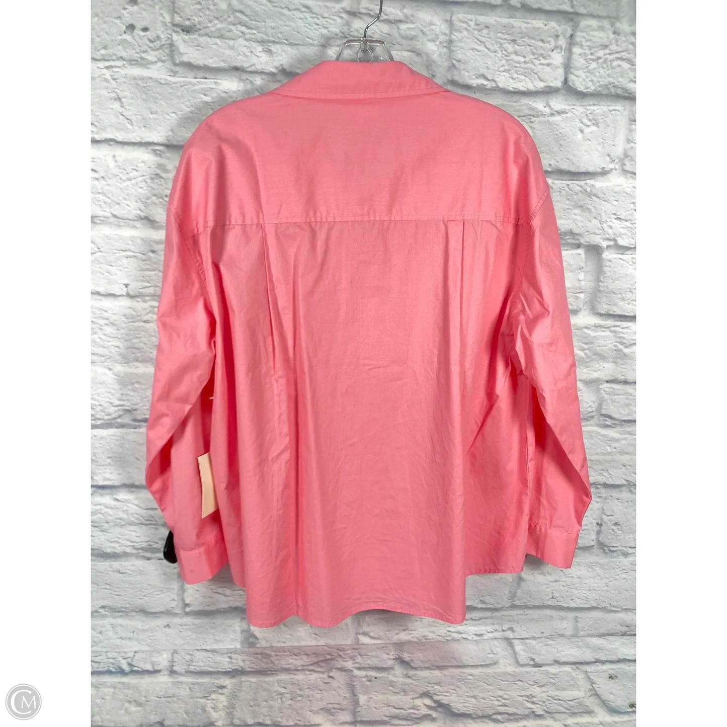 Top Long Sleeve By Clothes Mentor In Pink, Size: S