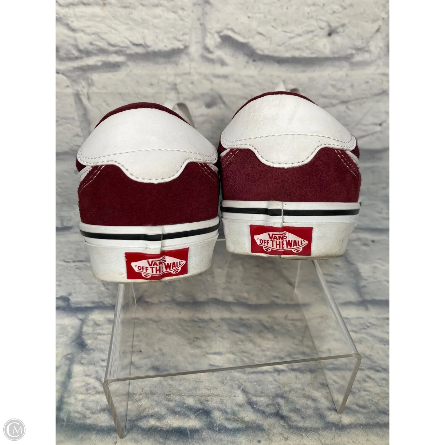 Shoes Sneakers By Vans In Red, Size: 8
