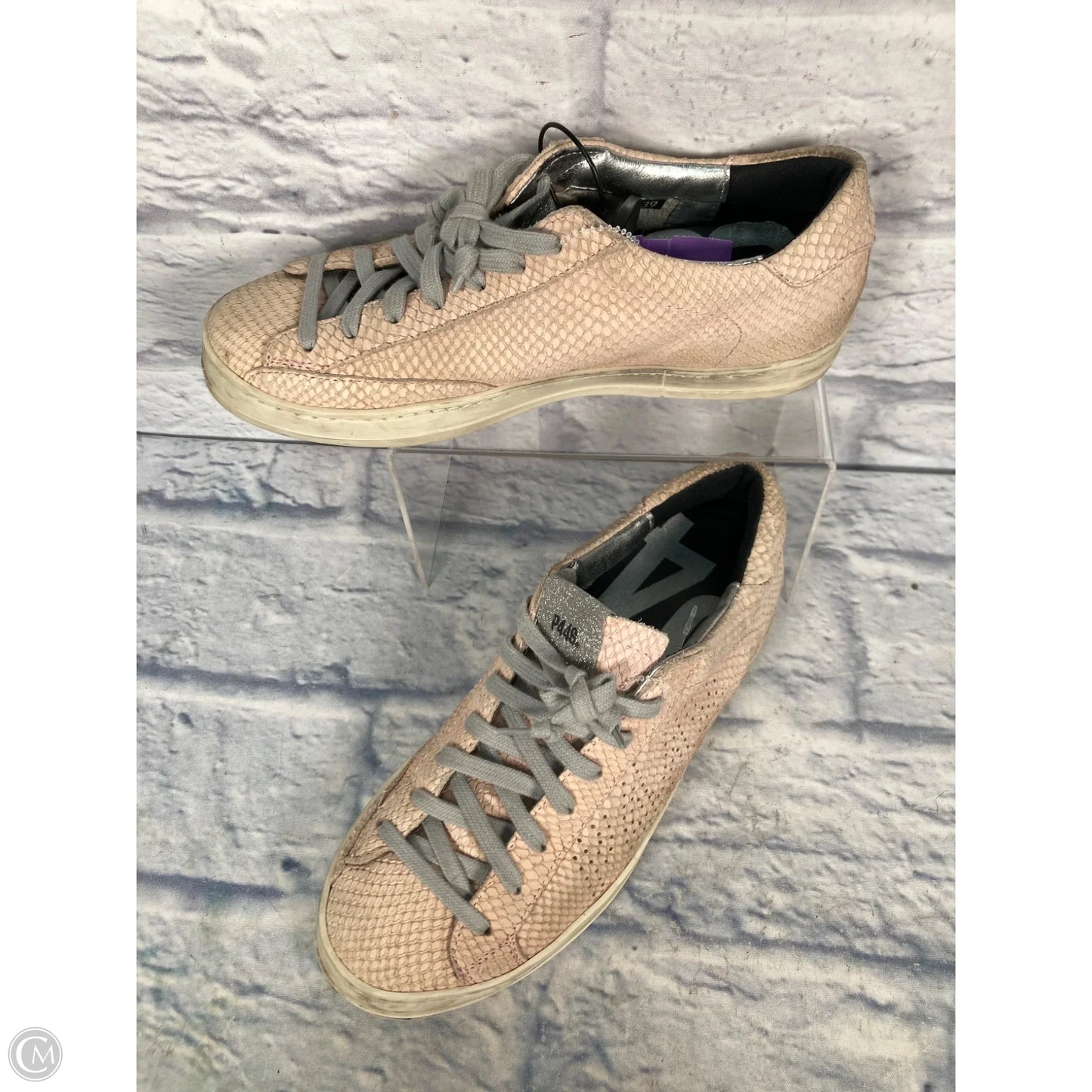 Shoes Sneakers By P448 In Pink, Size: 8.5