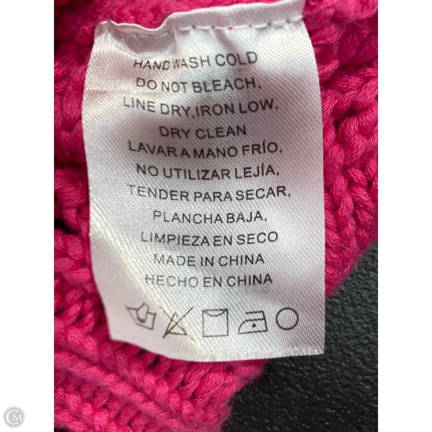 Sweater Cardigan By Emory Park In Pink, Size: M