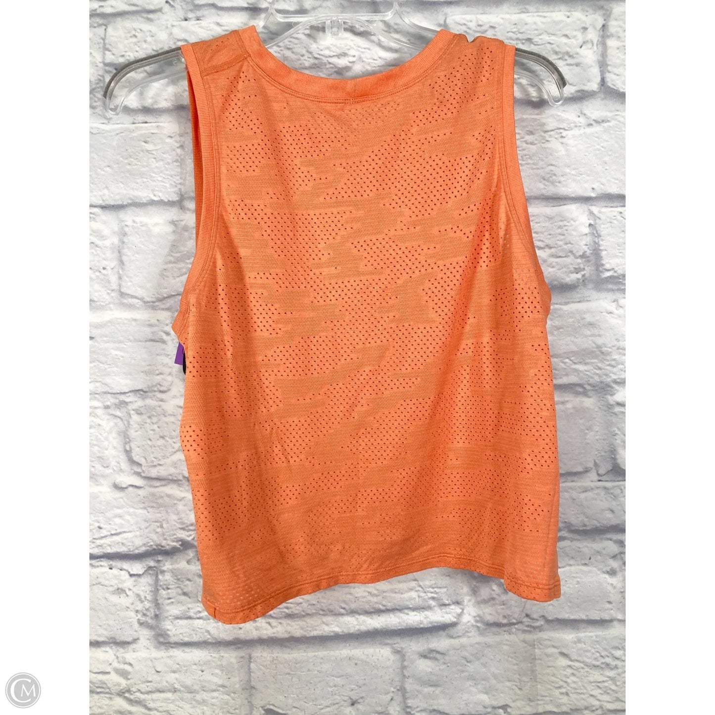 Athletic Tank Top By Lululemon In Orange, Size: S