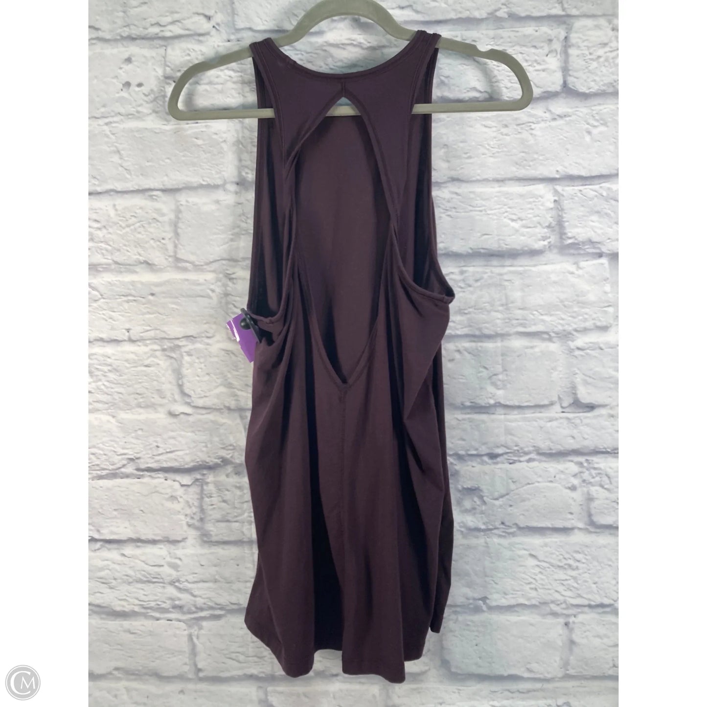 Athletic Tank Top By Lululemon In Brown, Size: M