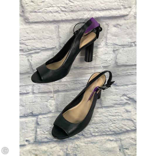 Sandals Heels Stiletto By Antonio Melani In Black, Size: 9.5
