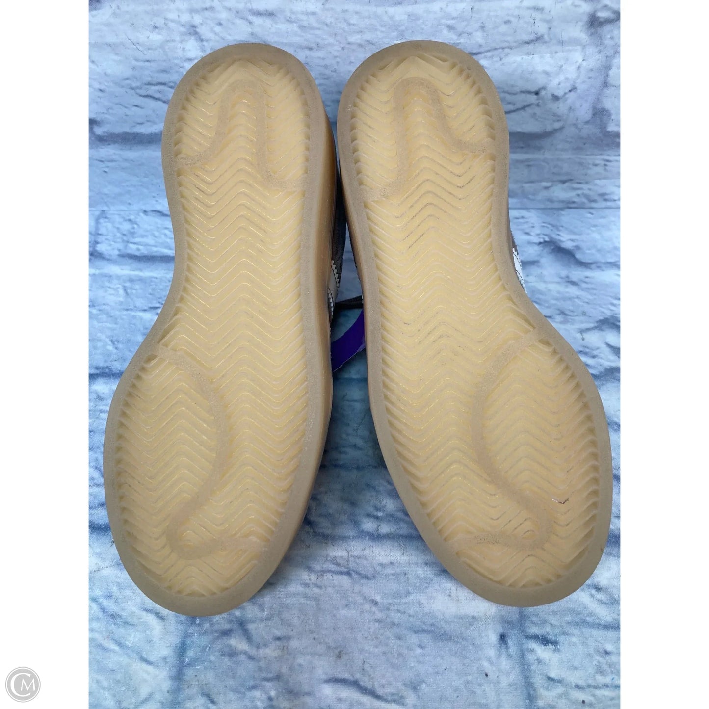 Shoes Sneakers By Adidas In Brown & Cream, Size: 8