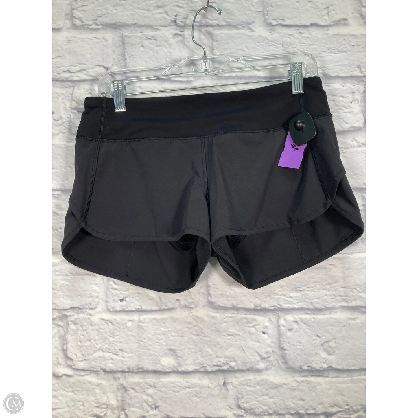 Athletic Shorts By Lululemon In Black, Size: 6