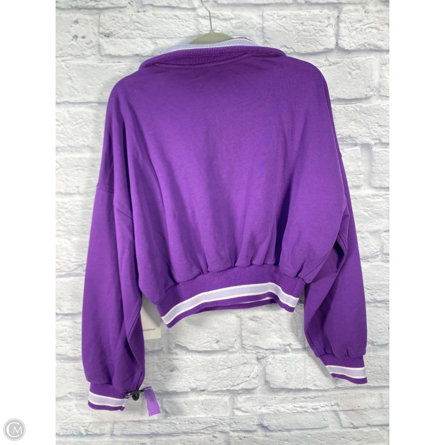 Sweatshirt Collar By Lululemon In Purple, Size: M