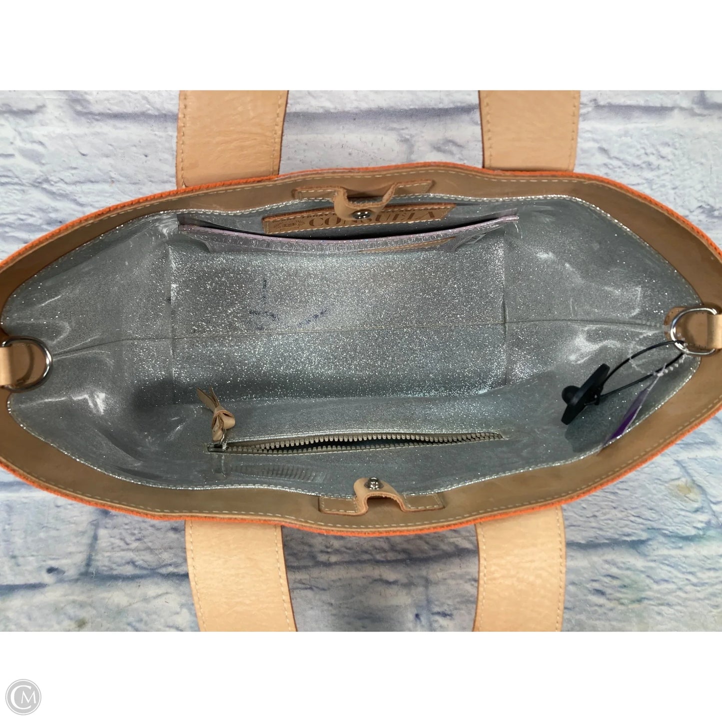 Tote Leather By Consuela, Size: Large