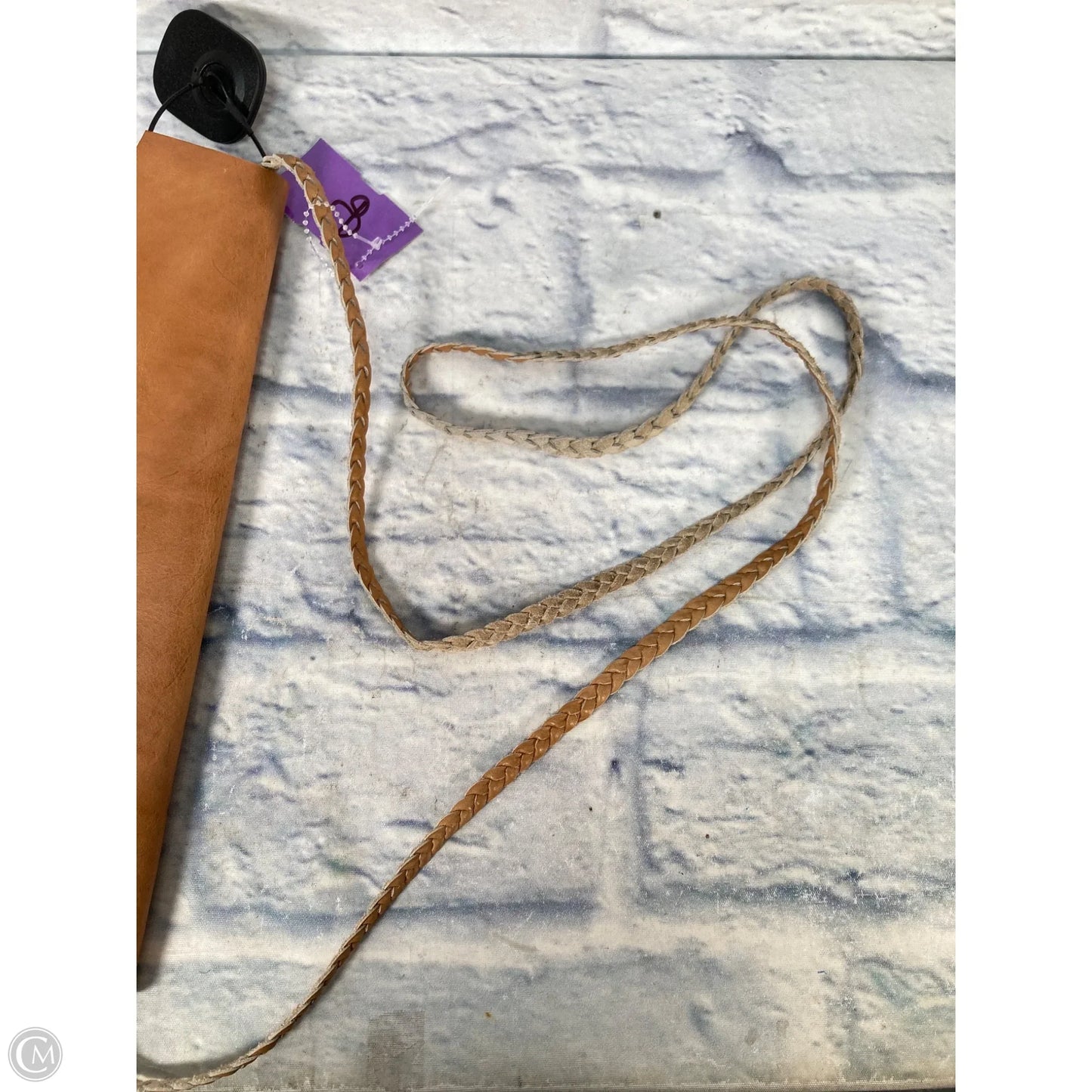 Crossbody Leather By Clothes Mentor, Size: Medium