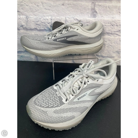 Shoes Athletic By Brooks In Grey, Size: 10