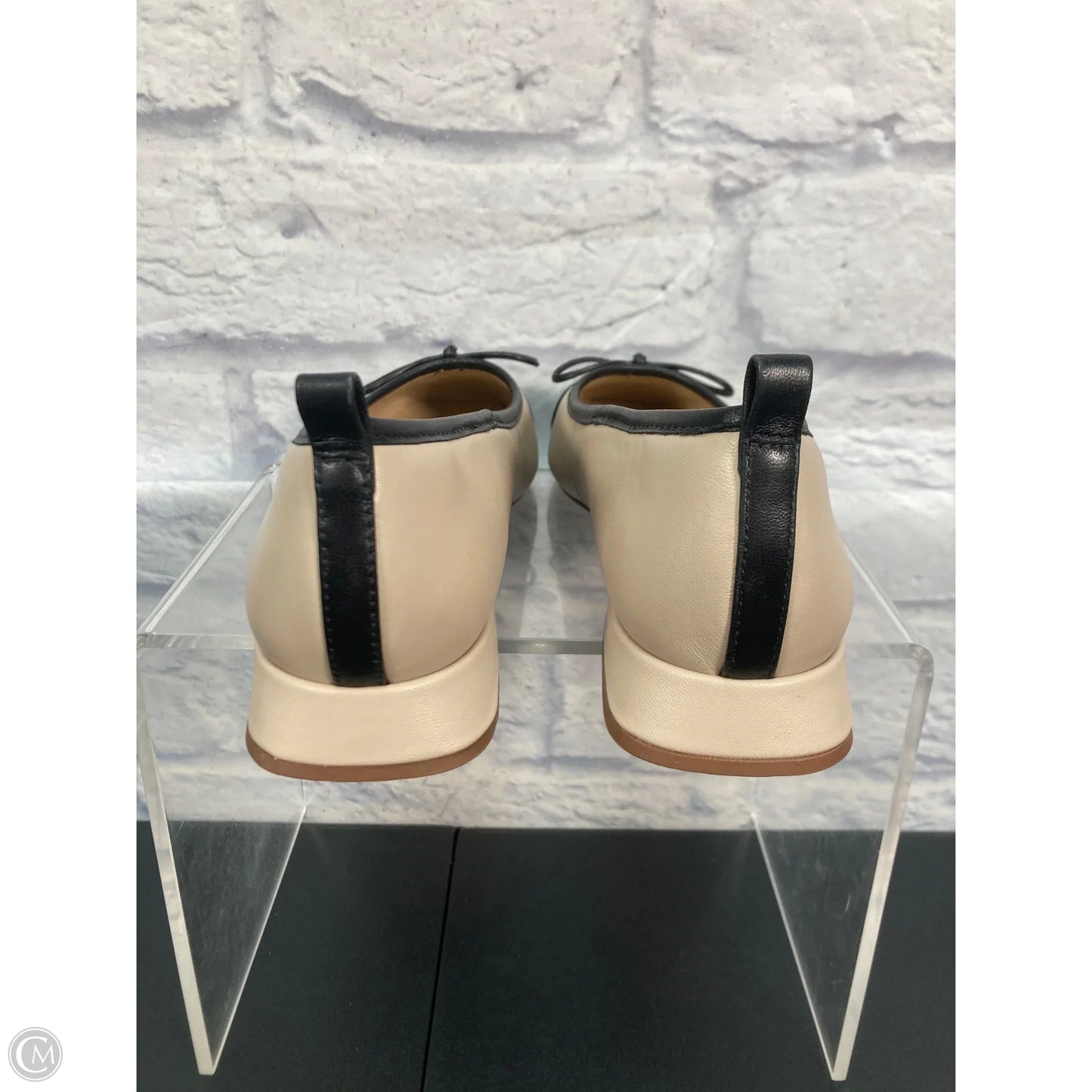 Shoes Heels Block By Clarks In Black & Cream, Size: 8.5