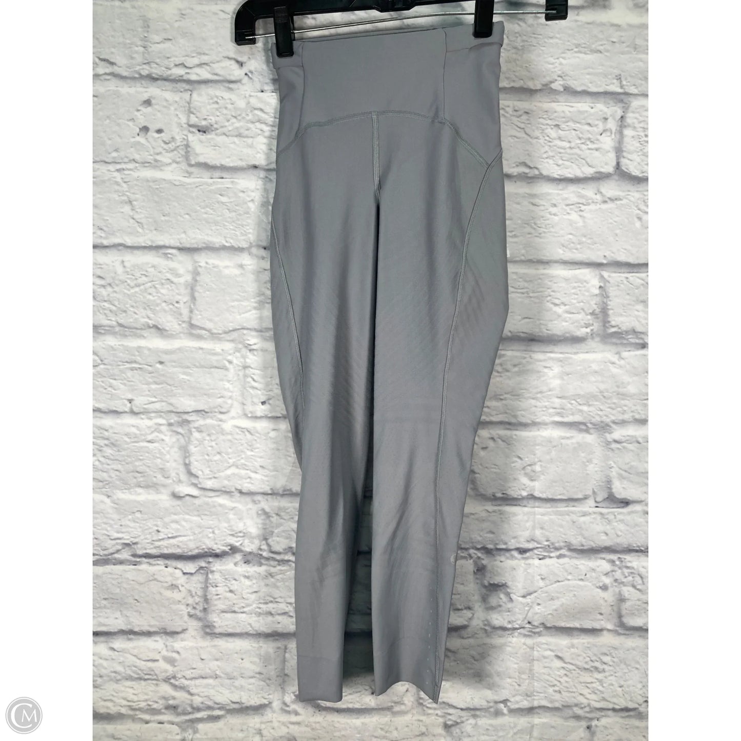 Athletic Leggings By Lululemon In Grey, Size: 0