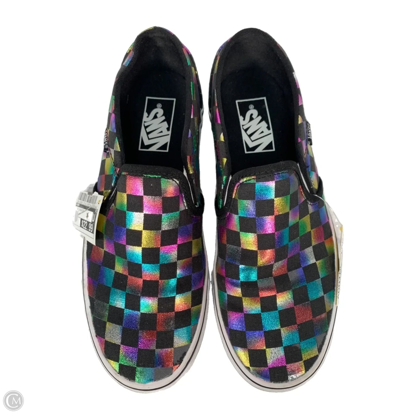 Shoes Sneakers By Vans In Multi-colored, Size: 8