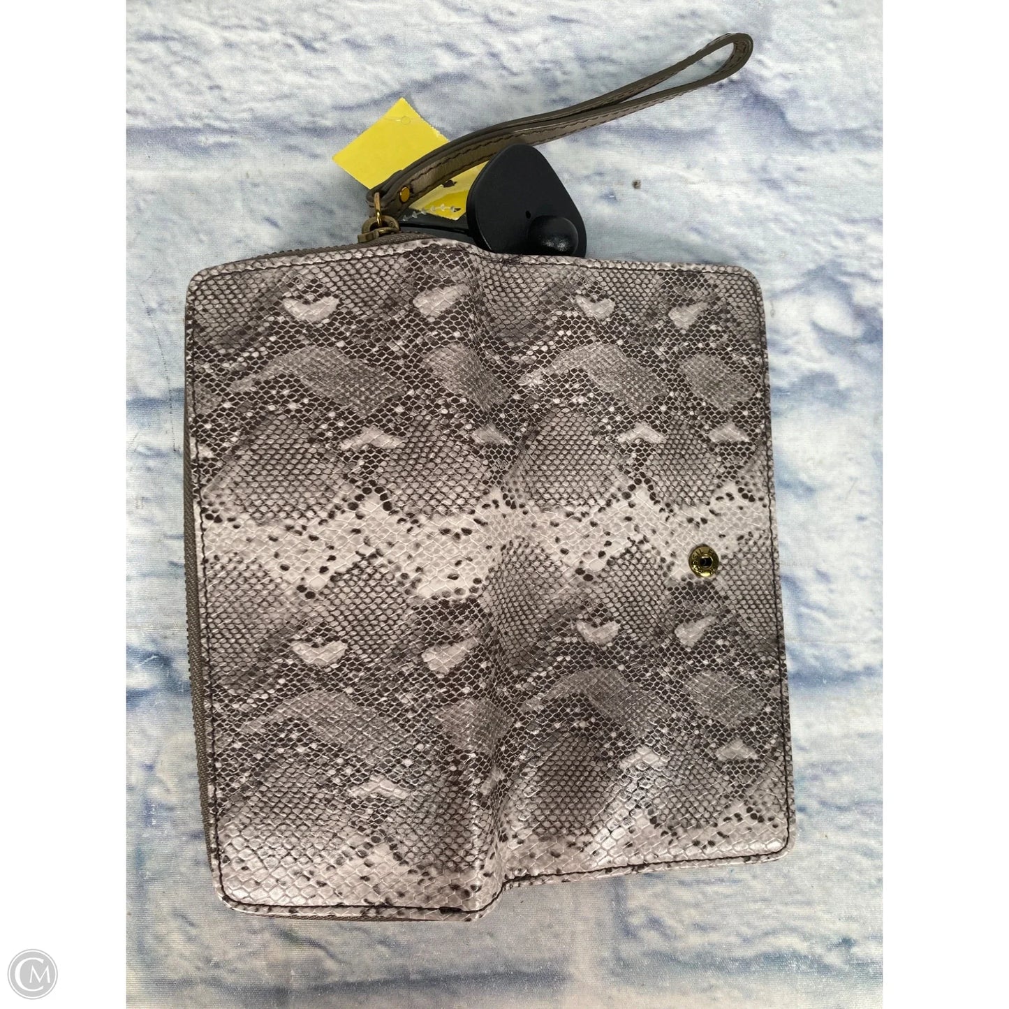 Wallet Leather By Fossil, Size: Medium