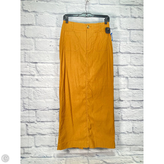 Skirt Maxi By Maeve In Orange, Size: 2