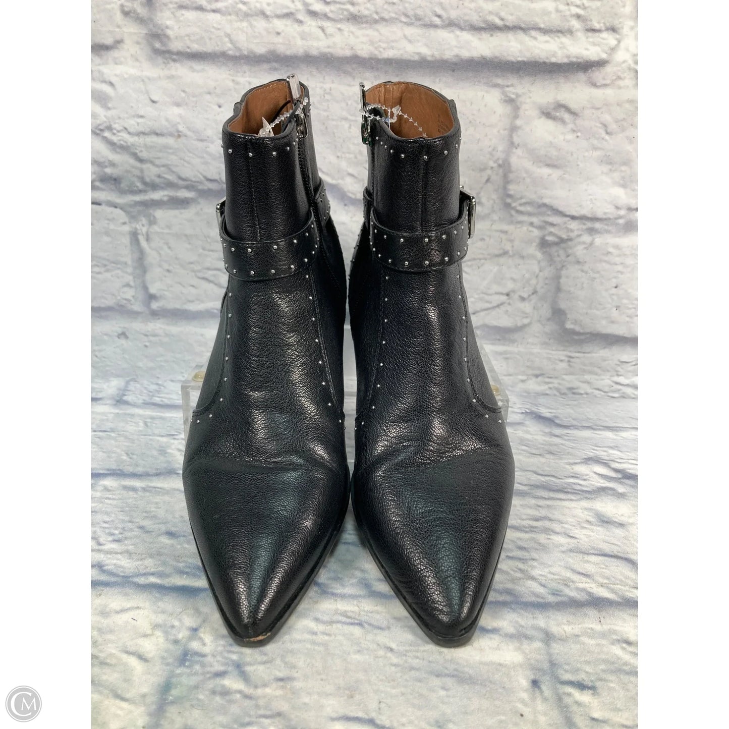 Boots Ankle Heels By Antonio Melani In Black, Size: 8