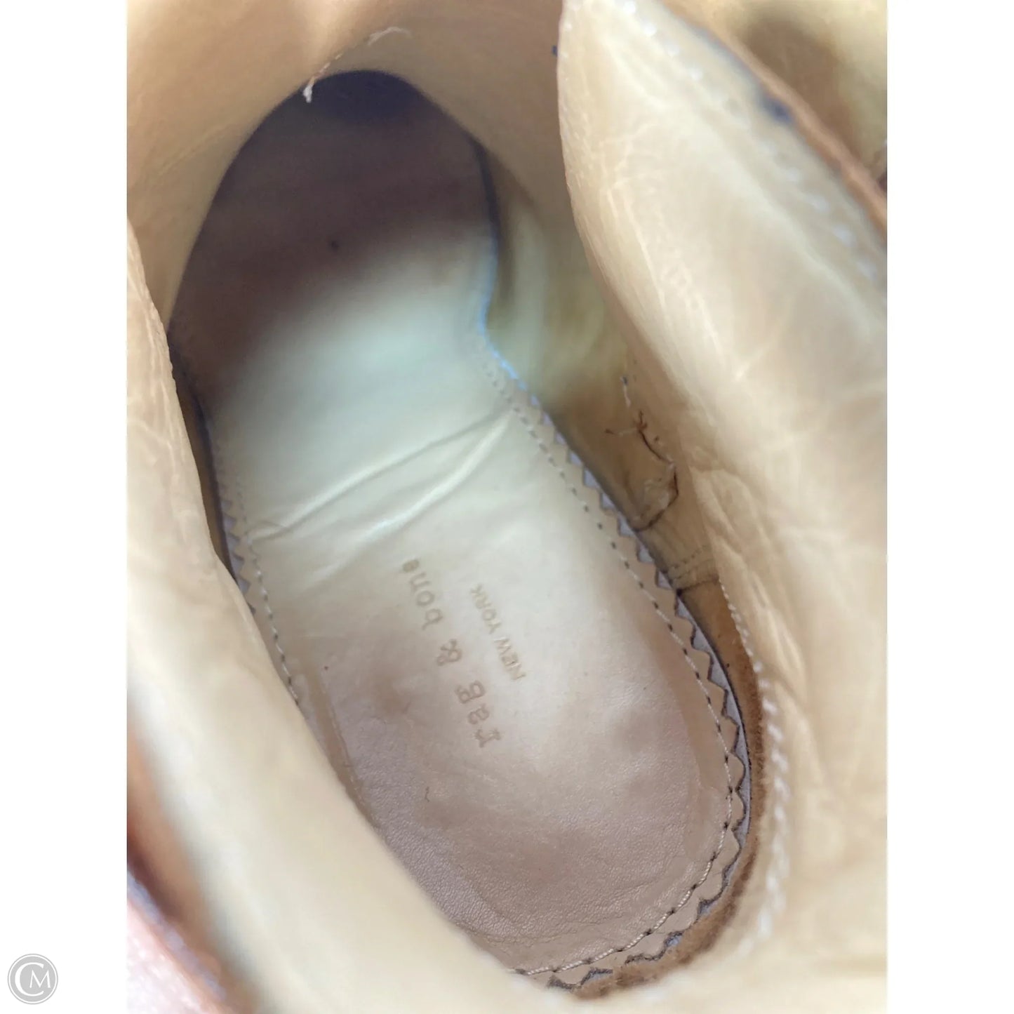 Boots Ankle Heels By Rag And Bone In Brown, Size: 6.5