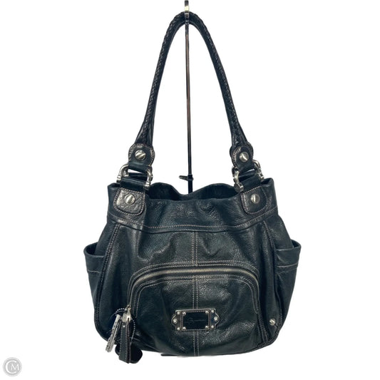 Handbag Leather By B. Makowsky, Size: Large
