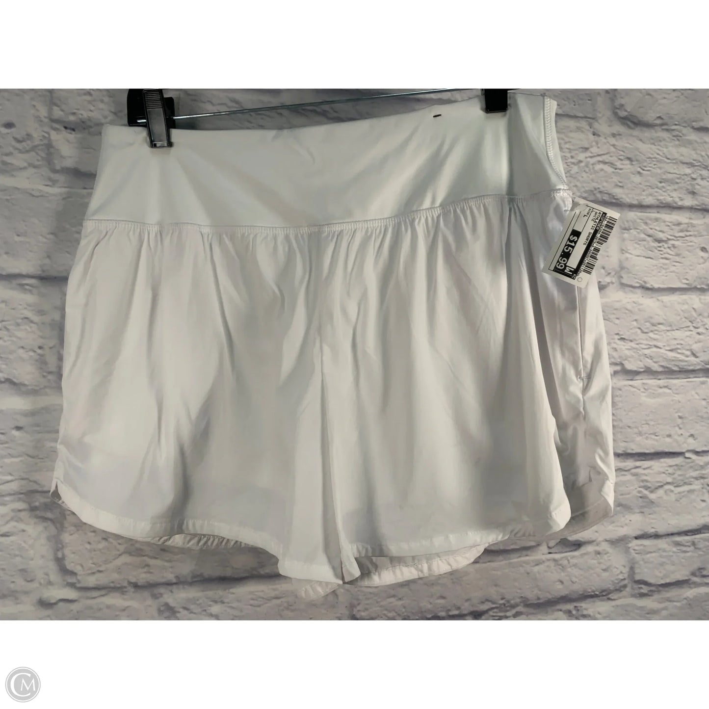 Athletic Shorts By Spyder In White, Size: L