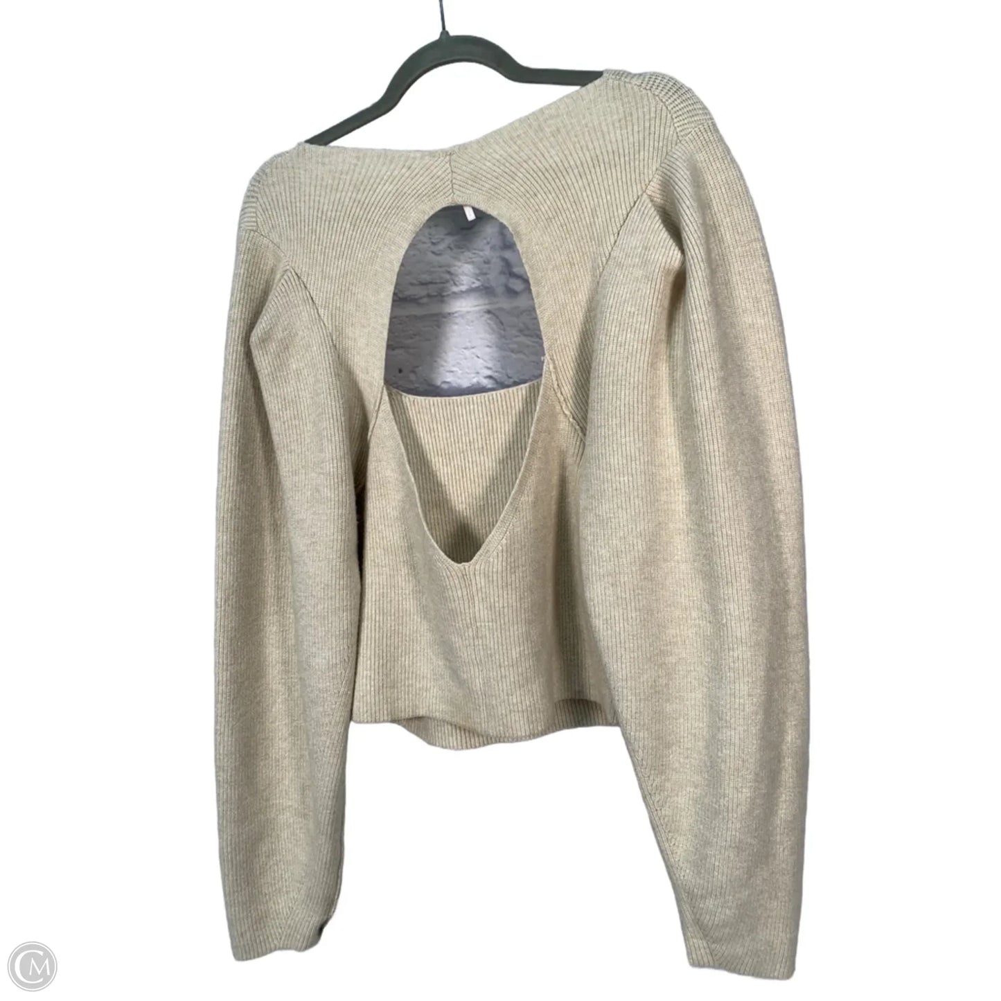 Sweater By Free People In Tan, Size: M