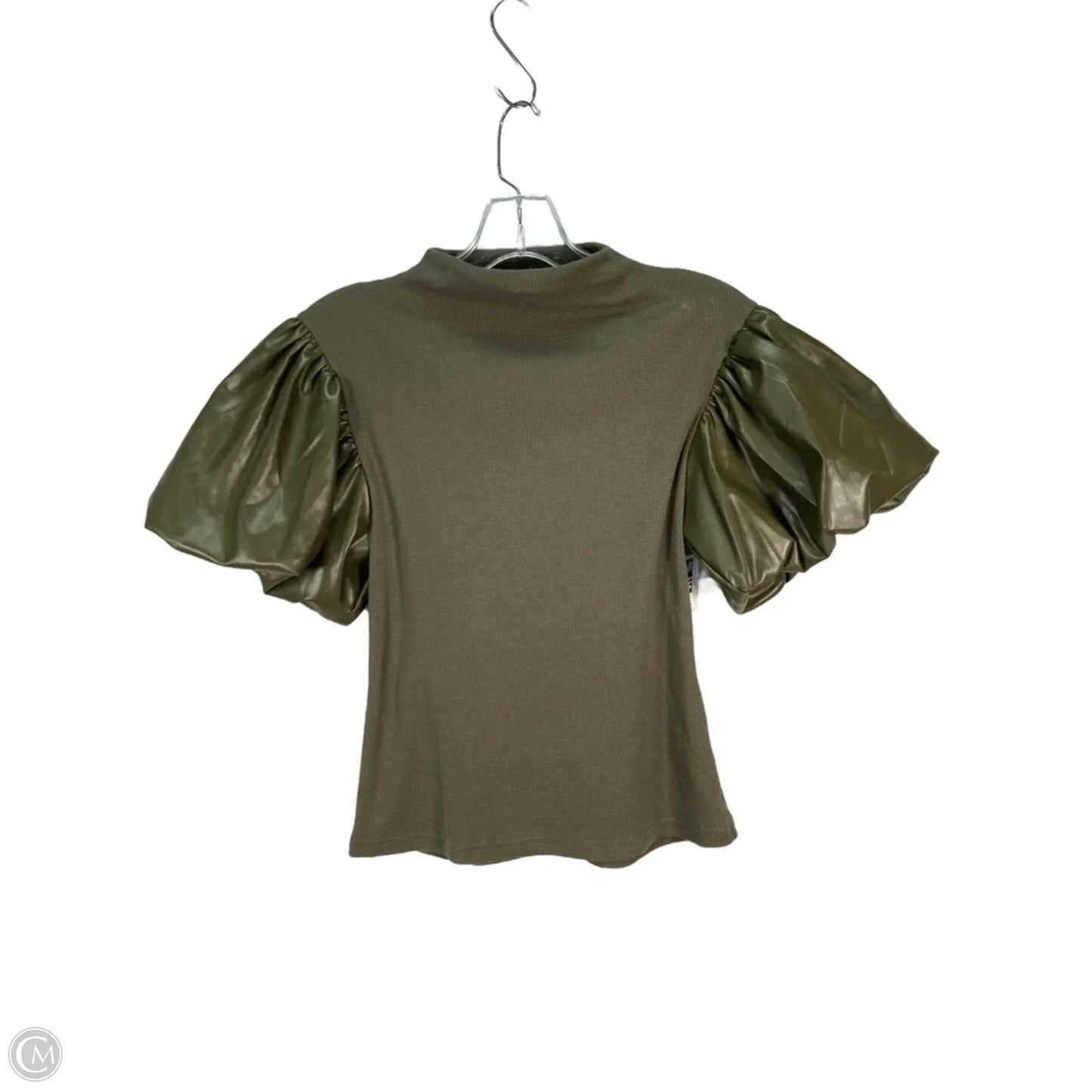Top Short Sleeve By Entro In Green, Size: S