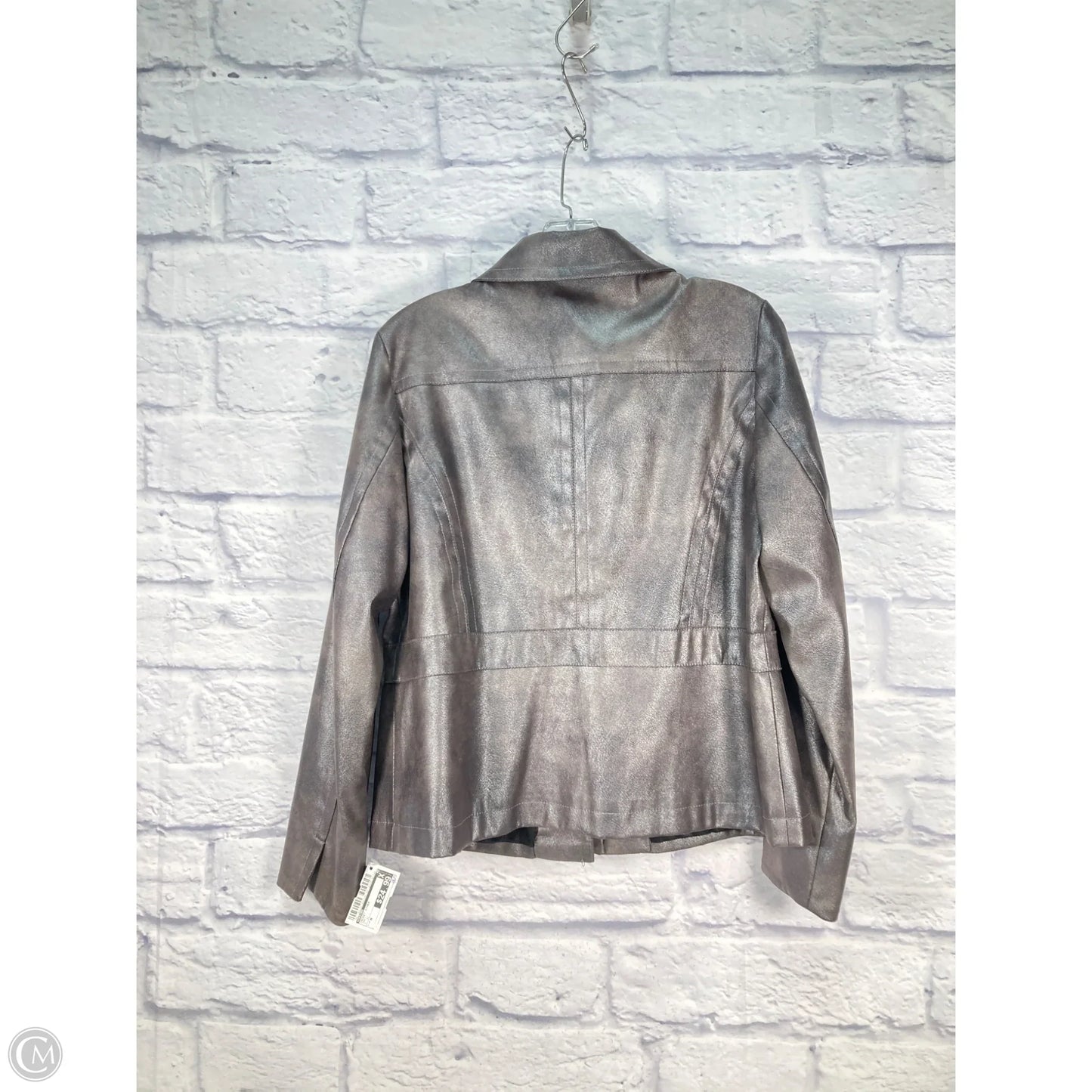 Jacket Other By Chicos In Grey, Size: M