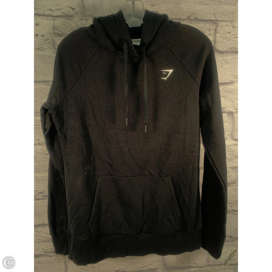 Sweatshirt Hoodie By Gym Shark In Black, Size: S