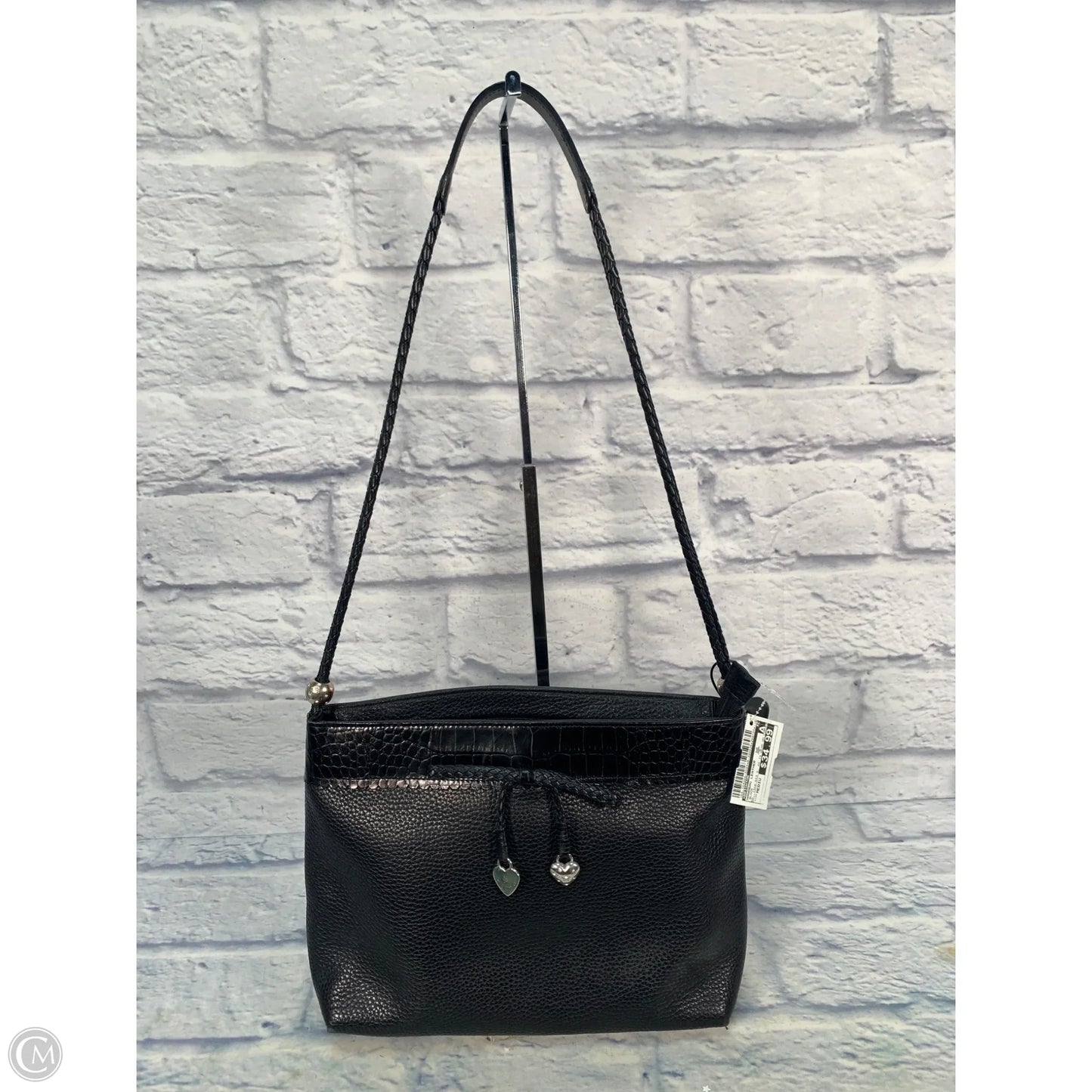 Handbag Leather By Brighton, Size: Medium