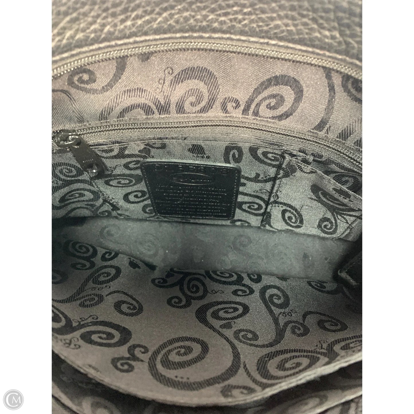 Handbag Leather By Brighton, Size: Medium